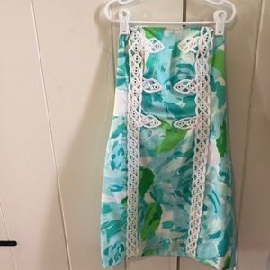 Lilly Pulitzer Strapless Dress